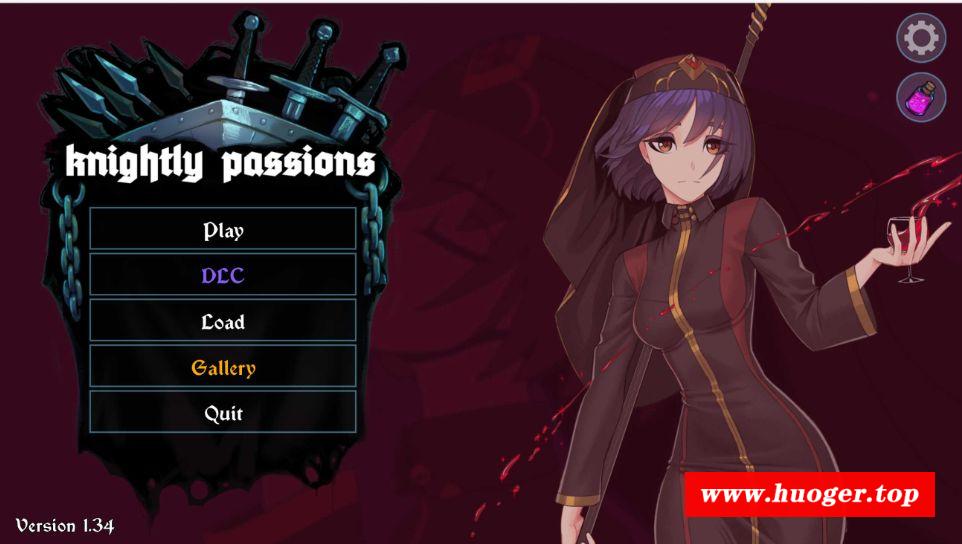 [PC-SLG游戏] 【SLG/动态】猎魔人物语/Knightly passion Ver1.34 +DLC【更新/2.5G】[liemoren1.34]-开心广场