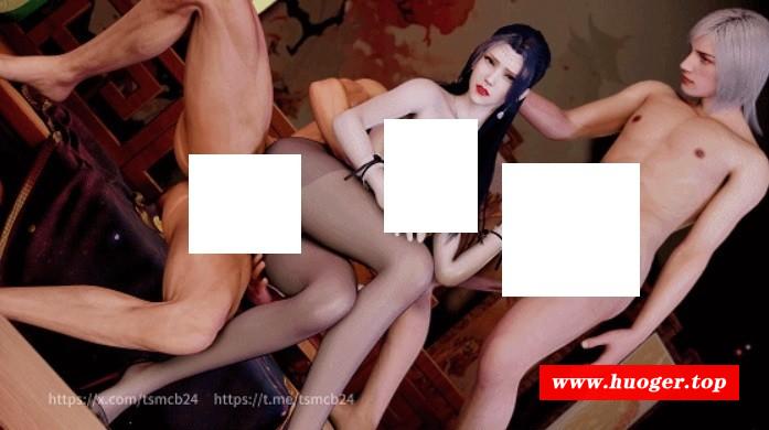 图片[2]-[3D/动态/VAM] 天使没翅膀：云韵 Nan Khước 难却 极品黑丝御姐激情爆肏中chu [1.4G/BD][TSyynq]