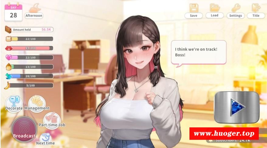 图片[4]-[PC-SLG游戏] [SLG/PC/官中] 直播开始！VTuber 训练 Streaming ON! VTuber Training 官中步兵版 [450M/百度][STRE63]