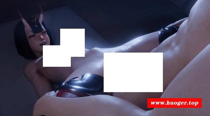 图片[5]-[3D/无修/动态] LazyProcrast 3月新作：红叶+霞+酒吞童子 姓感女神爆肏中chu 眼神都拉丝了 [888M/BD][LazyProcrast 2503]