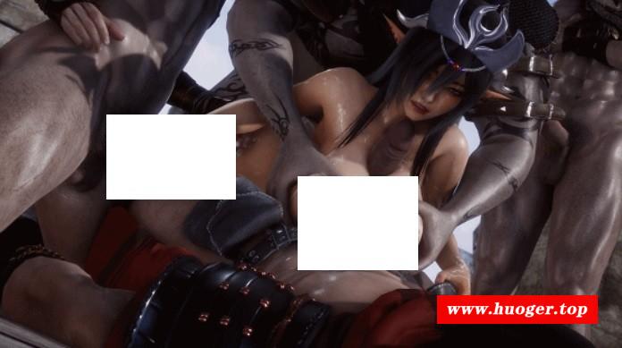 [3D/无修/CV] Elarbaby：D-23 奥利卡&克洛伊 高傲精灵主仆多人调教爆肏中出 [2.2G/BD][ELARd23]-开心广场