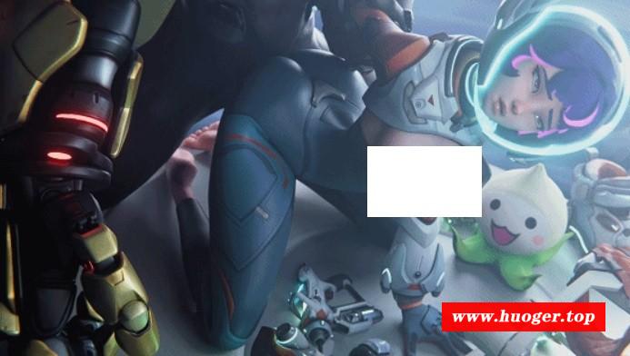 [3D/无修/CV] Nagoonimation 4月新作：Juno and Doomfist 娇嫩少女黑色巨根后入爆肏 [545M/BD][Nagoonimation 2504]-开心广场