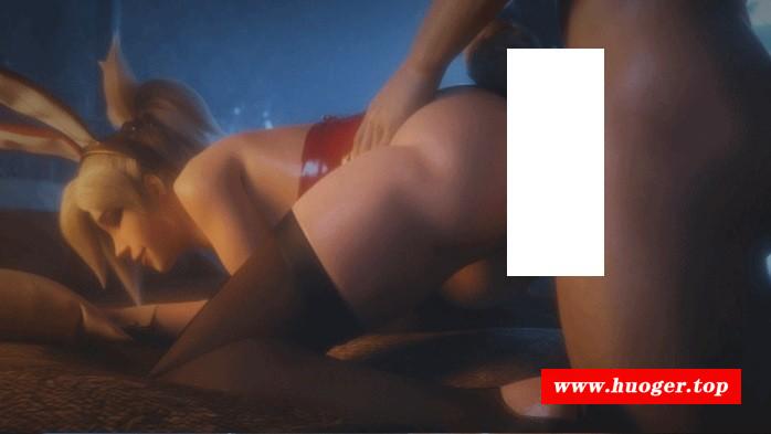 [3D/无修/CV] VGerotica 3月新作：天使+布丽吉塔+黑百合 性感黑丝兔女郎后入爆肏中出 [1.9G/BD][VGerotica 2501-03]-开心广场