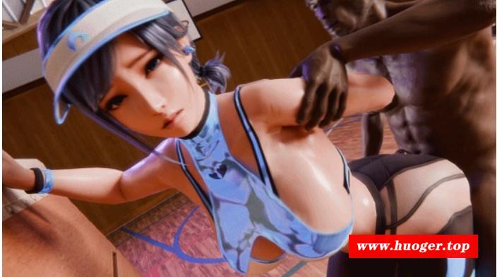 图片[4]-[3D/无修/CV] Gagsly 2-4月新作：玛莉萝丝+小百合+凪咲+穗乃果+环 姓感女神被猥琐老头猥亵侵犯 [1.5G/BD][Gagsly 2402-04]