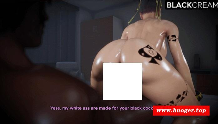 图片[4]-[3D/无修/NTR] BlackCream：Chun-Li X BBC 春丽 媚黑女友在黑人学员的jugen下逐渐堕落 [2.9G/BD][BCcl]