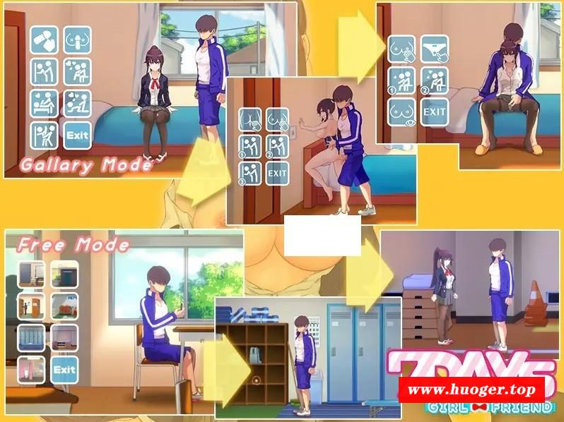 图片[3]-[PC-SLG游戏] 【SLG/汉化/动态】7天女友/7 Days: Girlfriend[786M/度盘][qitian]