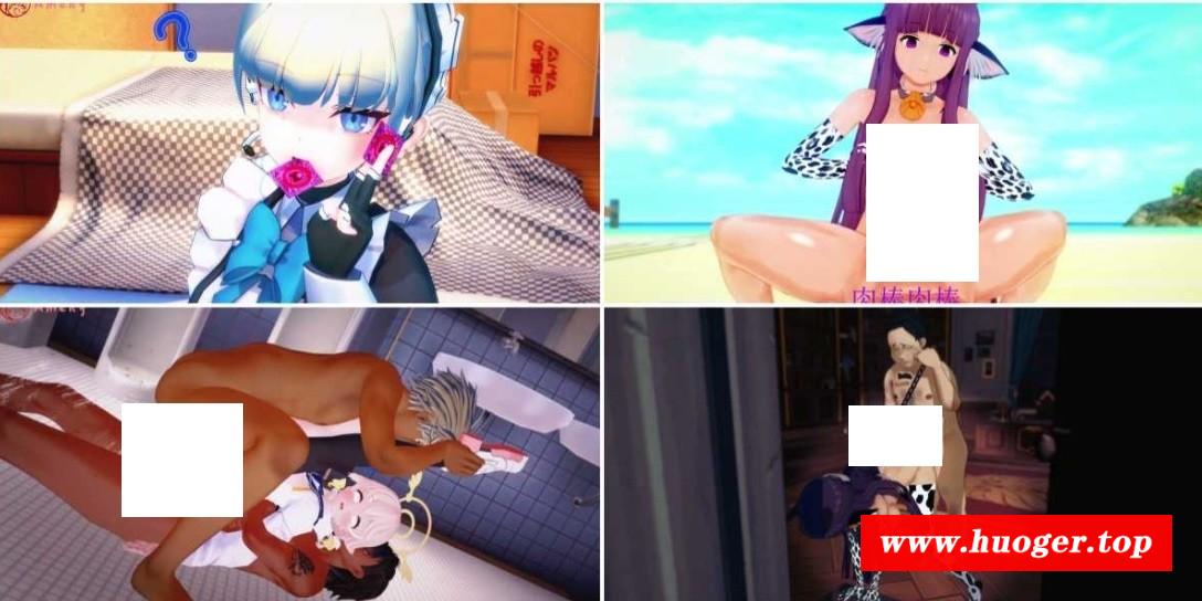 【MMD】【更新至2025.5.1】精品合集7_超高质量R18MMD_Ameng【1.8G/8V/熟肉/BD】[AmengMMDP7]-开心广场