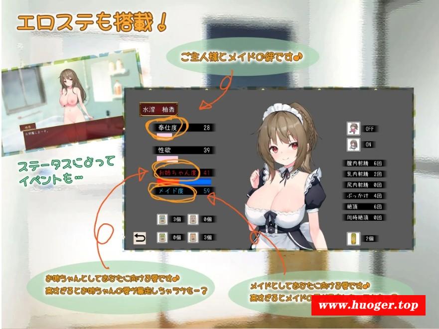 [PC-GAL游戏] [SLG/PC/AI汉化] 女仆时光 メイドdays V7 ver230915 [1G/百度][NPSG63]-开心广场