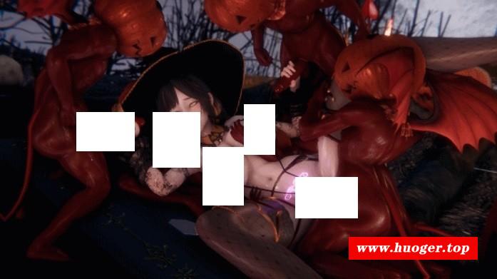图片[3]-[3D/无修/CV] Elarbaby：D44 Halloween 姓感黑丝魔女被催眠lun剑中chu [3.9G/BD][ELARd44]