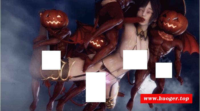 图片[4]-[3D/无修/CV] Elarbaby：D44 Halloween 姓感黑丝魔女被催眠lun剑中chu [3.9G/BD][ELARd44]